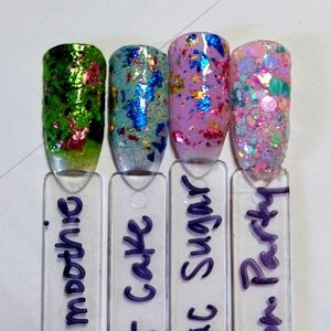 CN Designer Dips and Soleil Fox Acrylic Nail Dip Powders